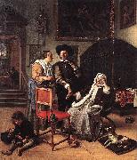 Jan Steen The Doctor's Visit oil on canvas